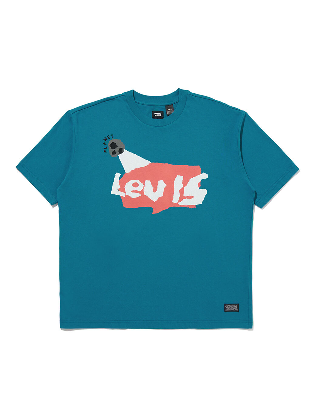 LEVI'S® SKATE グラフィック Tシャツ ブルー PLANET｜リーバイス® 公式通販